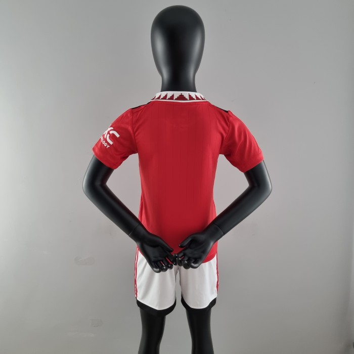 Manchester United Home Kids Jersey 22/23