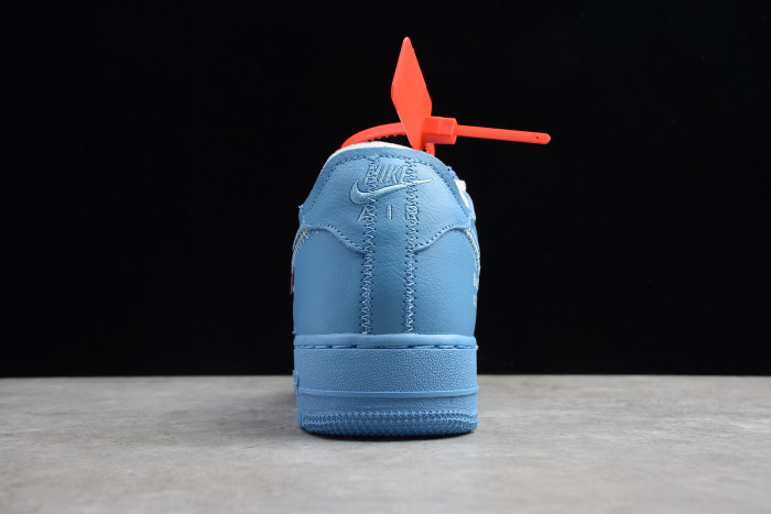 Off-White x Air Force 1 MCA University Blue with Zip-Tie CI1173-400