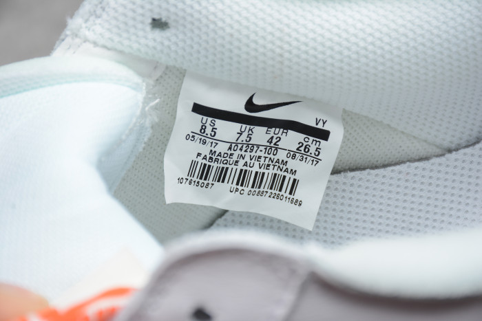 Conplex Con Off-White x MoMa x Air Force 1’07 Virgil White with Zip-Tie AV5210-100