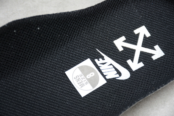 Conplex Con Off-White x MoMa x Air Force 1’07 Virgil Black with Zip-Tie AV5210-001