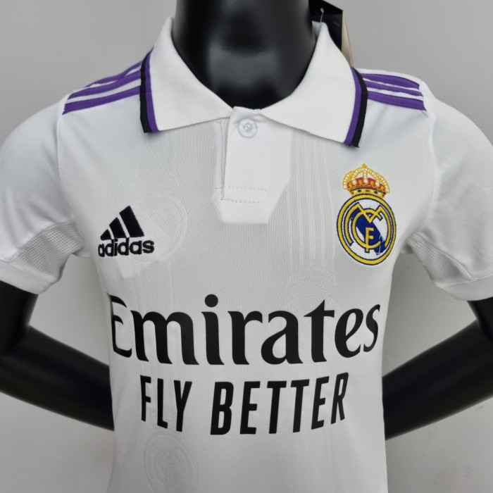 Real Madrid Home Kids Jersey 22/23