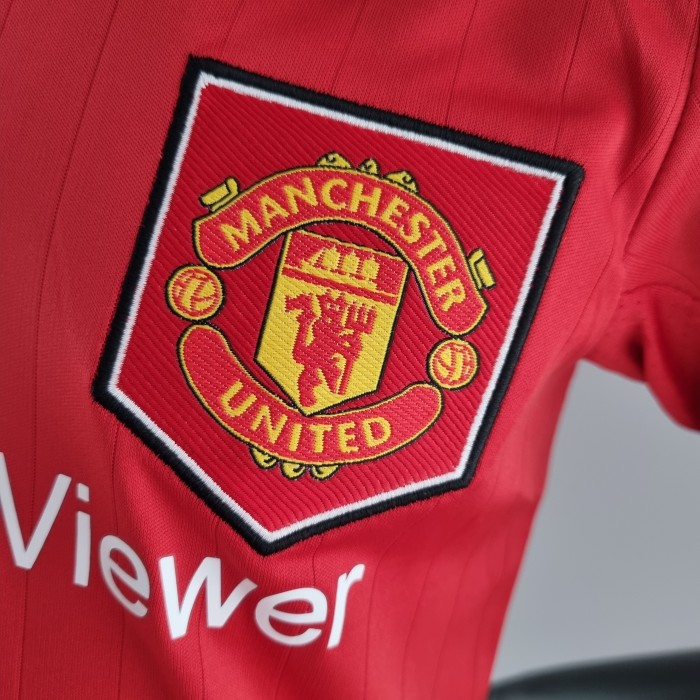 Manchester United Home Kids Jersey 22/23