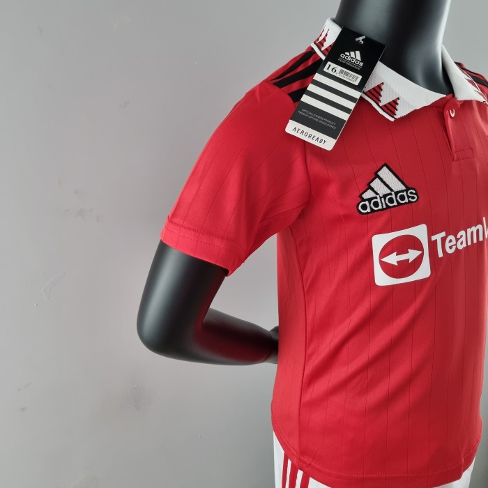 Manchester United Home Kids Jersey 22/23