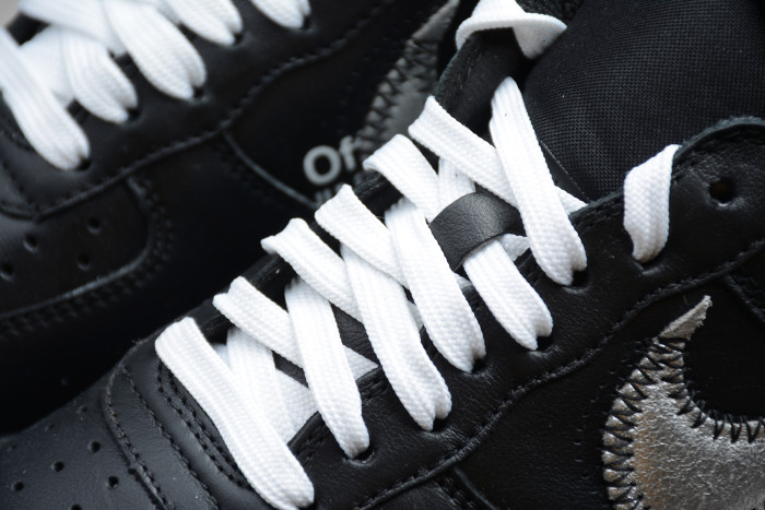Conplex Con Off-White x MoMa x Air Force 1’07 Virgil Black with Zip-Tie AV5210-001