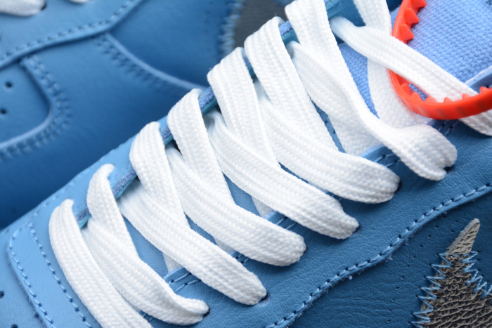 Off-White x Air Force 1 MCA University Blue with Zip-Tie CI1173-400