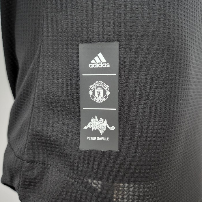 Manchester United Peter Pavel Co Branded Black Player Jersey 21/22