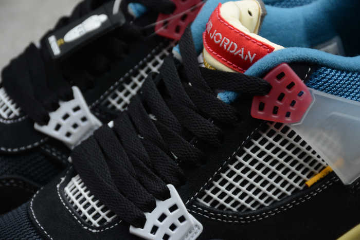 Air Jordan 4 X Union “Off Noir” Black Blue CD9533-001