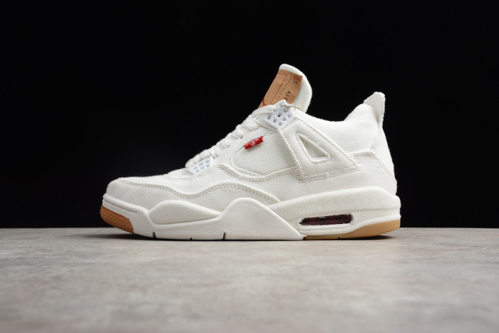 Levi's x Air Jordan 4 “White” AO2571-100