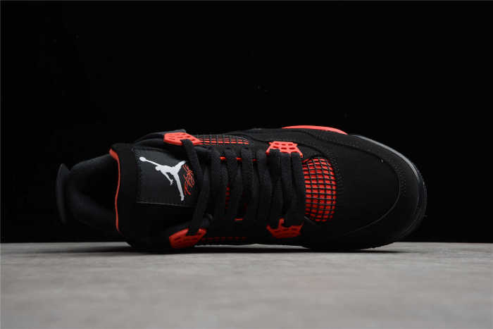 Air Jordan 4 “Red Thunder” Black Red CT8527-016