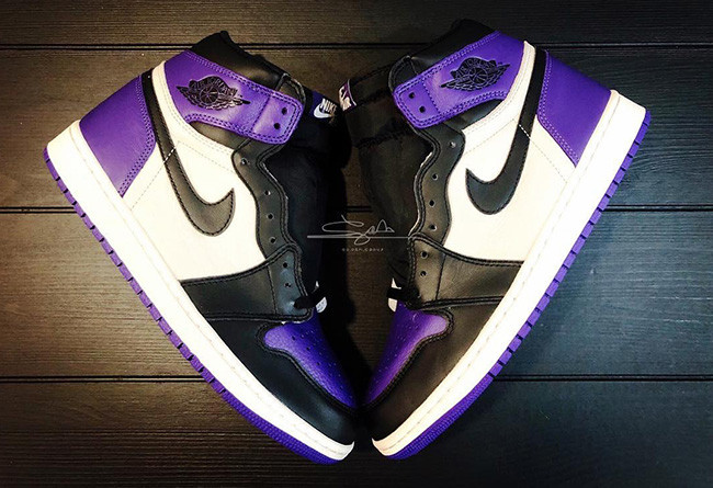 Air Jordan 1 “Court Purple” 555088-501