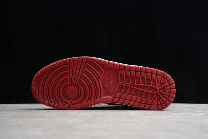 Air Jordan 1 Retro High Ban Black Varsity Red White 432001-001