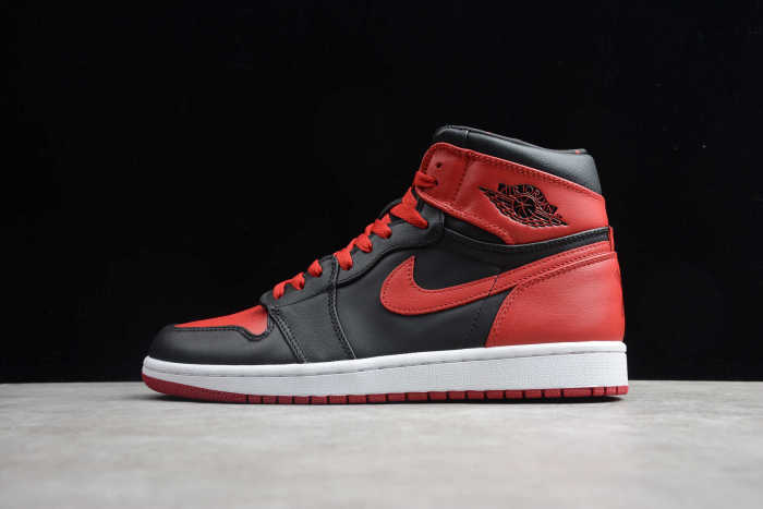 Air Jordan 1 Retro High Ban Black Varsity Red White 432001-001