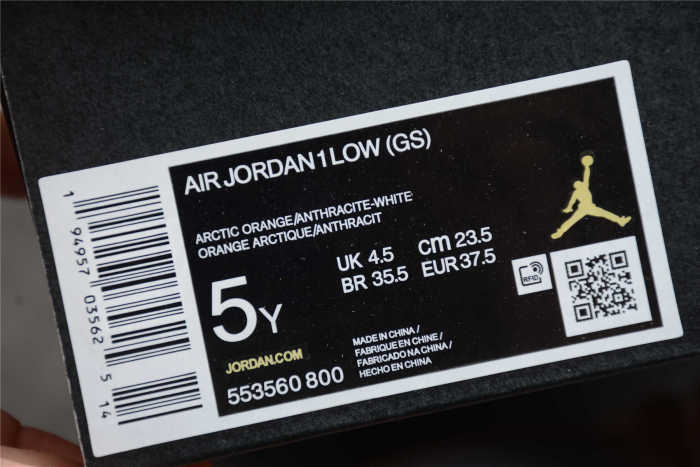Air Jordan 1 Low  Light Arctic Pink  553560-800