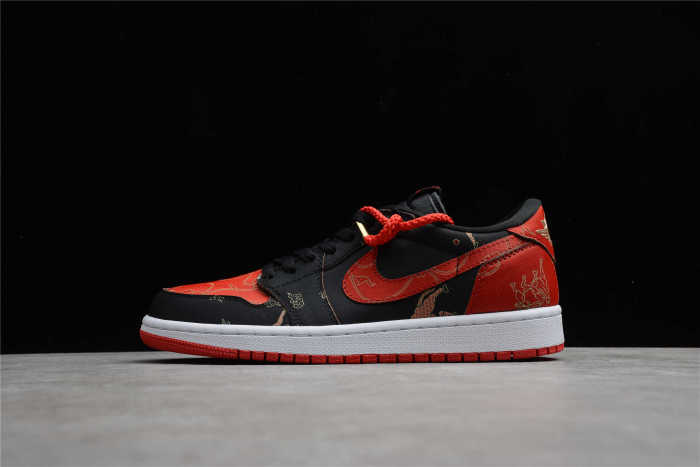 Air Jordan 1 Low OG CNY AJ1 Black Red DD2233-001