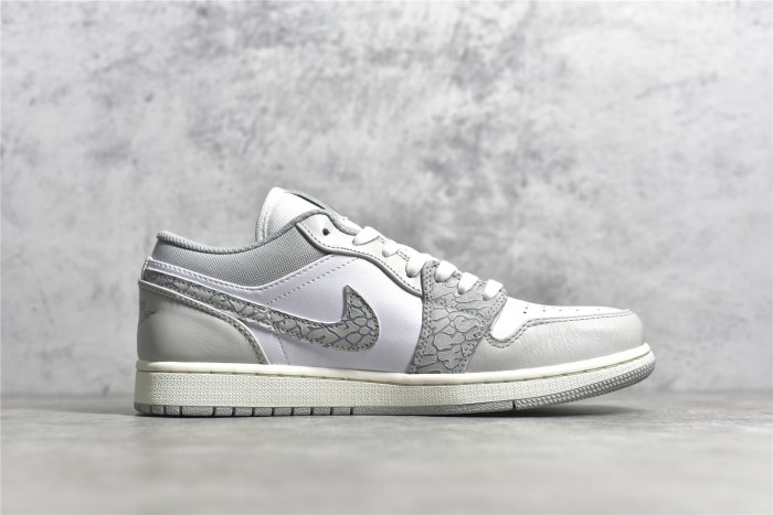 Air Jordan 1 Low PRM “Elephant Print” DH4269-100