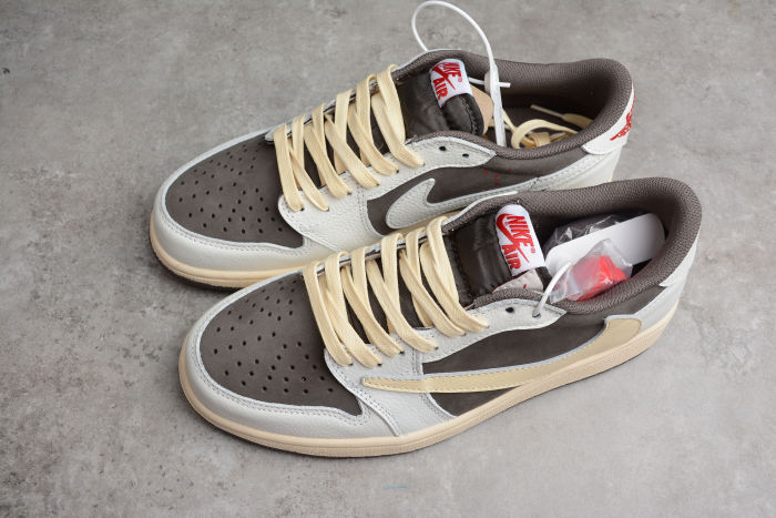 Travis Scott x Air Jordan 1  Reverse Mocha  Brown White DM7866-162