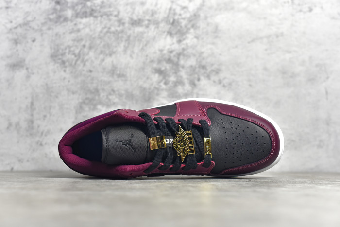Air Jordan 1 Low Dark Beetroot Black DB6491-600