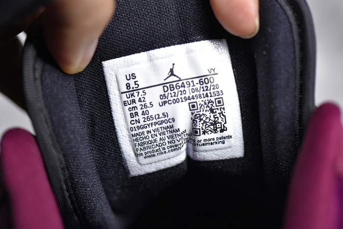 Air Jordan 1 Low Dark Beetroot Black DB6491-600