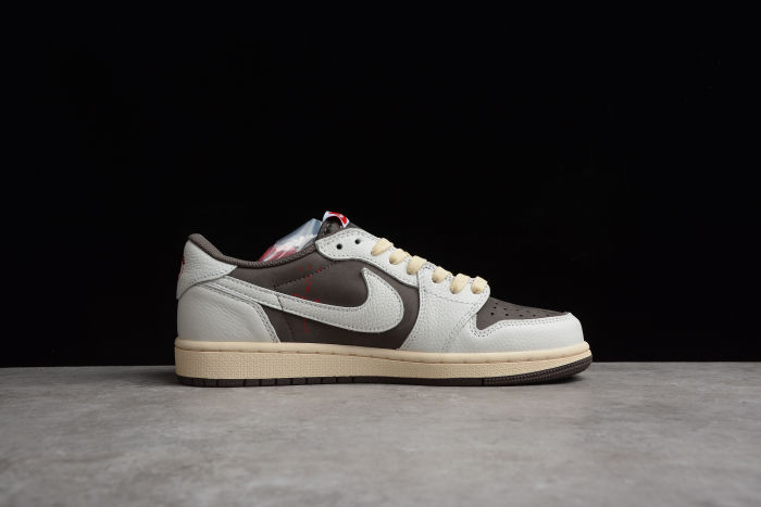 Travis Scott x Air Jordan 1  Reverse Mocha  Brown White DM7866-162