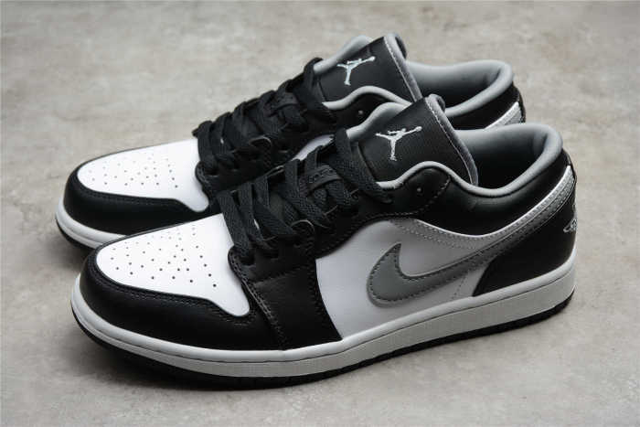 Air Jordan 1 Low Black Particle Grey 553558-040