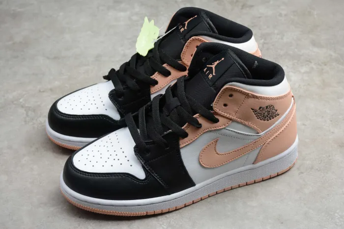 Air Jordan 1 Mid Crimson Tint Pink 554725-133