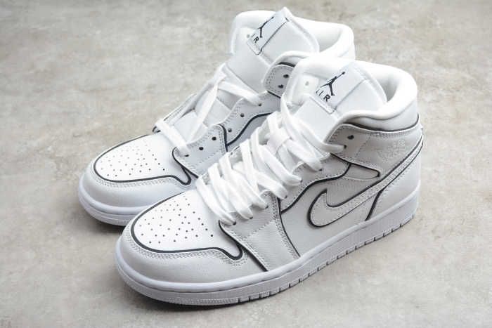 Air Jordan 1 Mid Iridescent Reflective CK6587-100