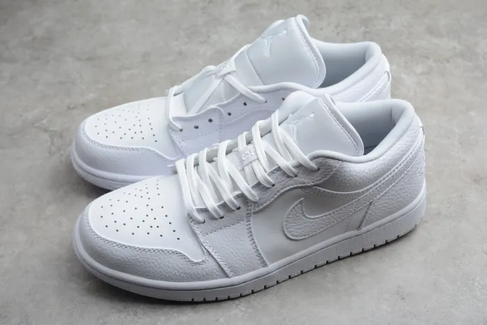 Air Jordan 1 Low Triple White 553558-130