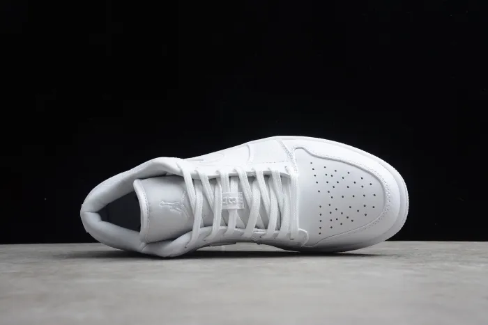 Air Jordan 1 Low Triple White 553558-130