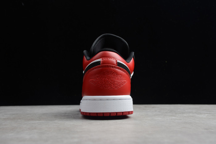 Air Jordan 1 Low 'Black Toe' 553558-116