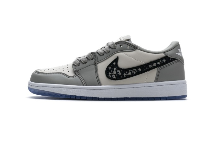 Dior x Air Jordan 1 Low Wolf Grey CN8608-002