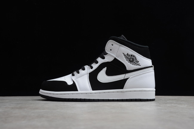Air Jordan 1 Retro Mid 'Tuxedo' 554724-113