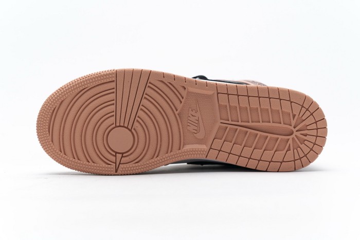 Air Jordan 1 Mid Pink Quartz 555112-603