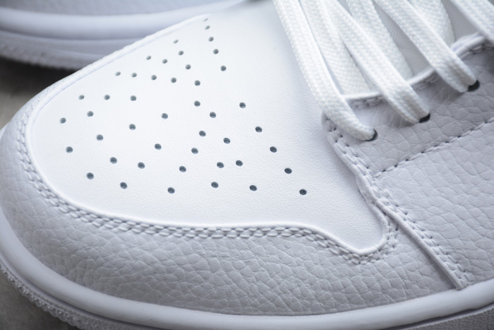 Air Jordan 1 Low Triple White 553558-130