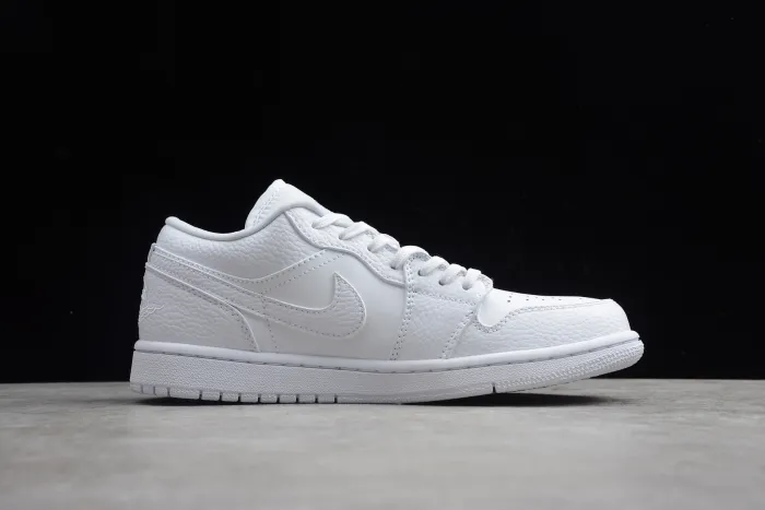 Air Jordan 1 Low Triple White 553558-130