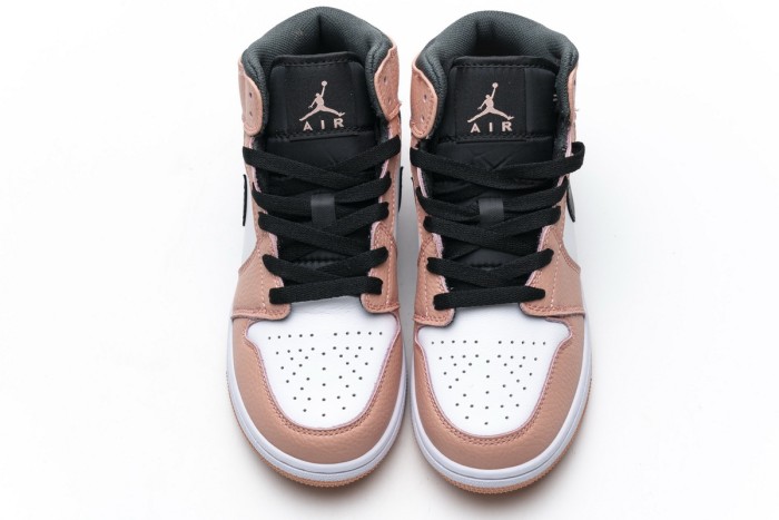 Air Jordan 1 Mid Pink Quartz 555112-603