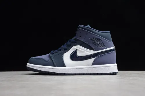 Air Jordan 1 Mid Sanded Purple 554724-445