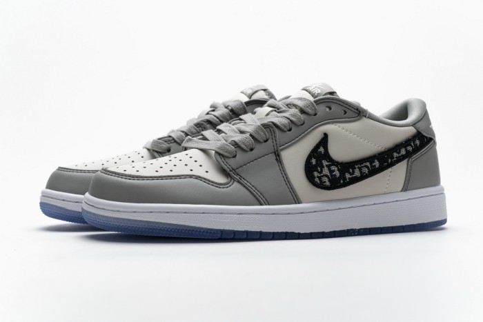 Dior x Air Jordan 1 Low Wolf Grey CN8608-002