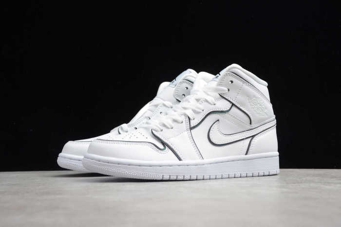 Air Jordan 1 Mid Iridescent Reflective CK6587-100