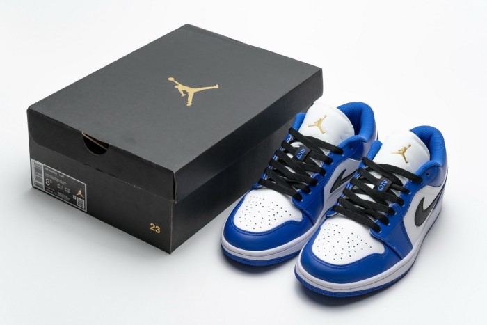 Air Jordan 1 Low “Hyper Royal” 553558-401