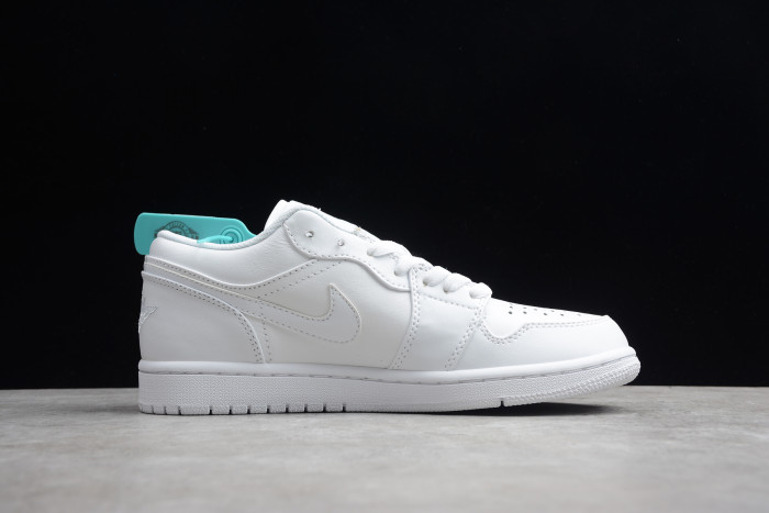 Air Jordan 1 Low White Pure Platinum 553558-170