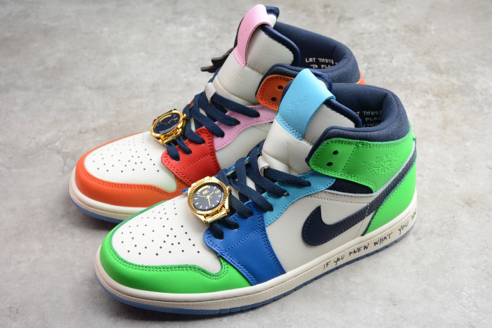 Melody Ehsani x Air Jordan 1 Mid WMNS “Fearless” CQ7629-100