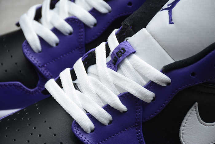 Air Jordan 1 Low 'Court Purple Black' 553558-501