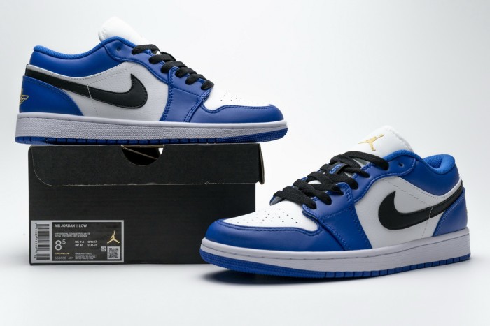 Air Jordan 1 Low “Hyper Royal” 553558-401