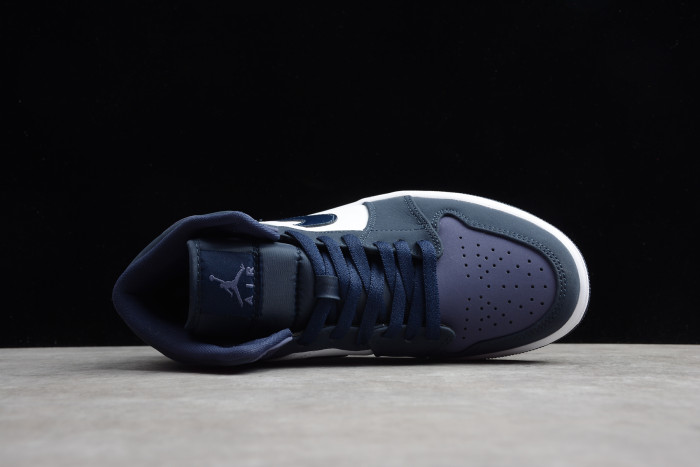 Air Jordan 1 Mid Sanded Purple 554724-445