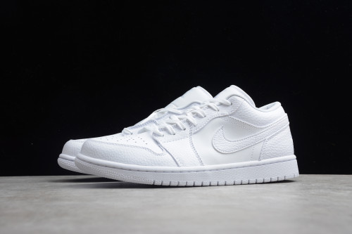 Air Jordan 1 Low Triple White 553558-130