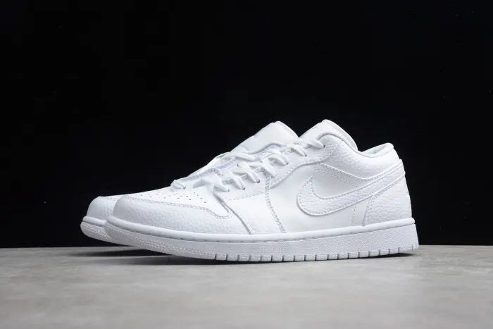 Air Jordan 1 Low Triple White 553558-130