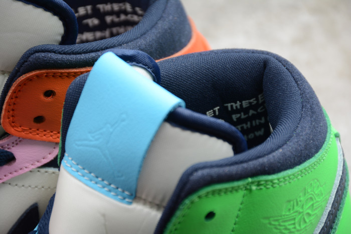 Melody Ehsani x Air Jordan 1 Mid WMNS “Fearless” CQ7629-100