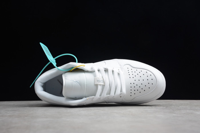 Air Jordan 1 Low White Pure Platinum 553558-170