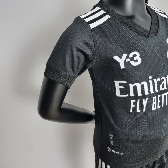 Real Madrid Y-3 Kids Jersey 21/22 Black
