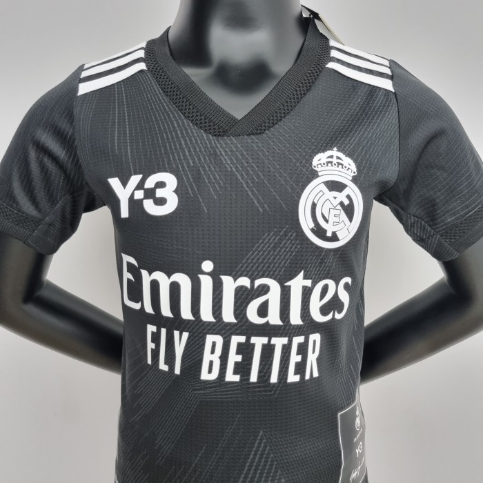 Real Madrid Y-3 Kids Jersey 21/22 Black